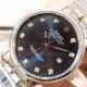 Perfect Replica Rolex Datejust Black Diamond Markers Face Stainless Steel Bezel 40mm Watch (5)_th.jpg
